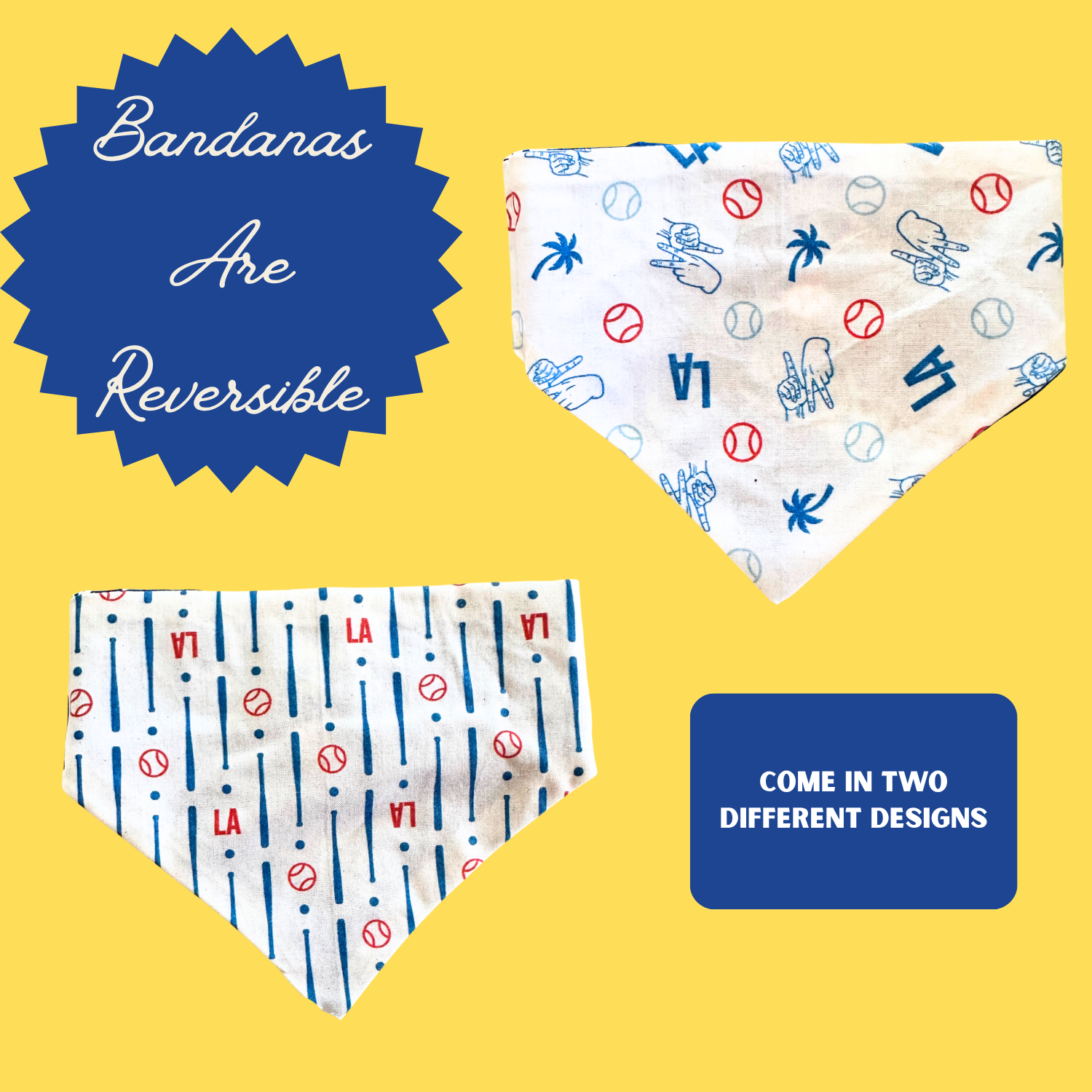 Dodger Theme Bandana