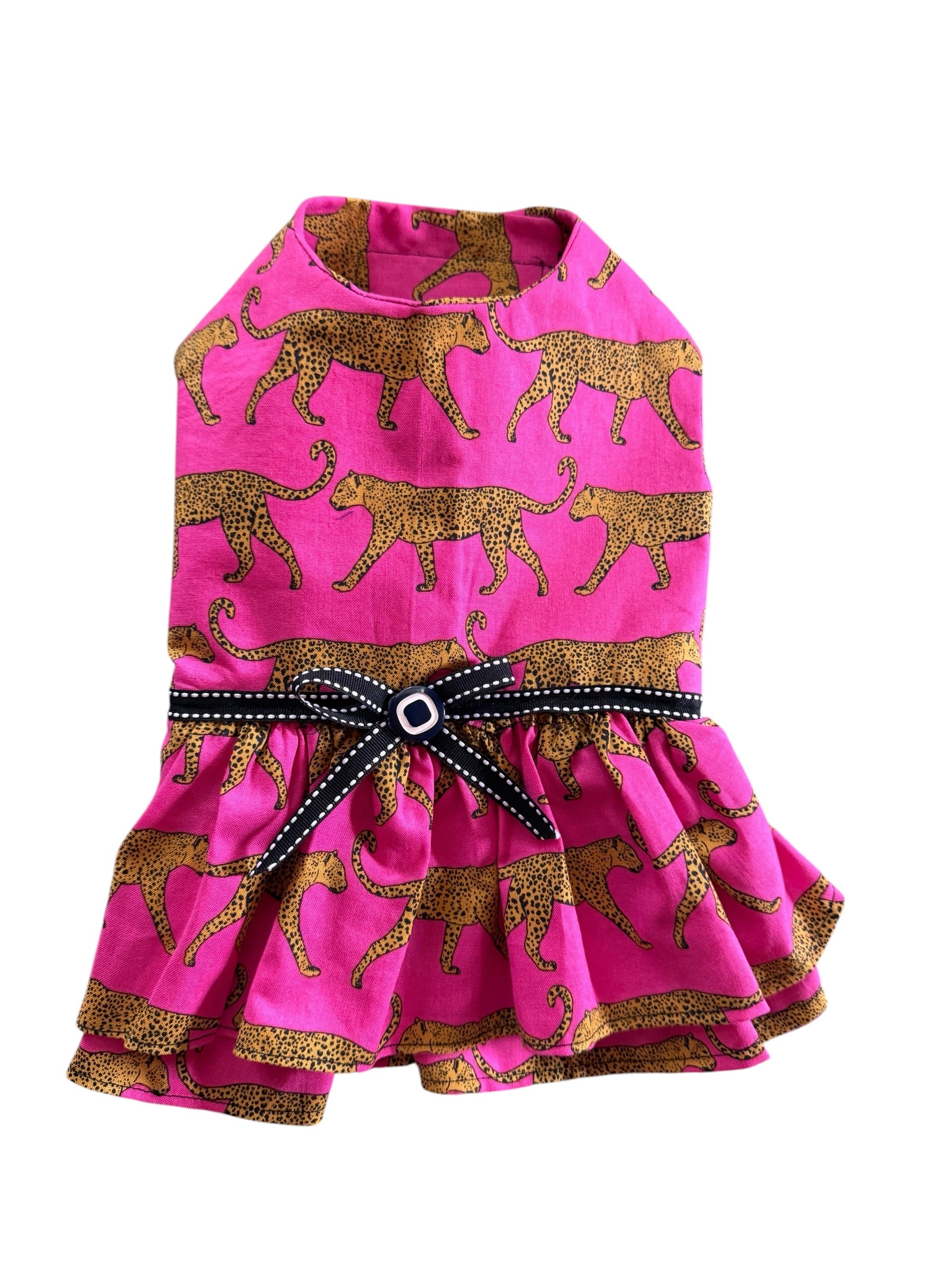 Riviera Dress - Cheetah Print