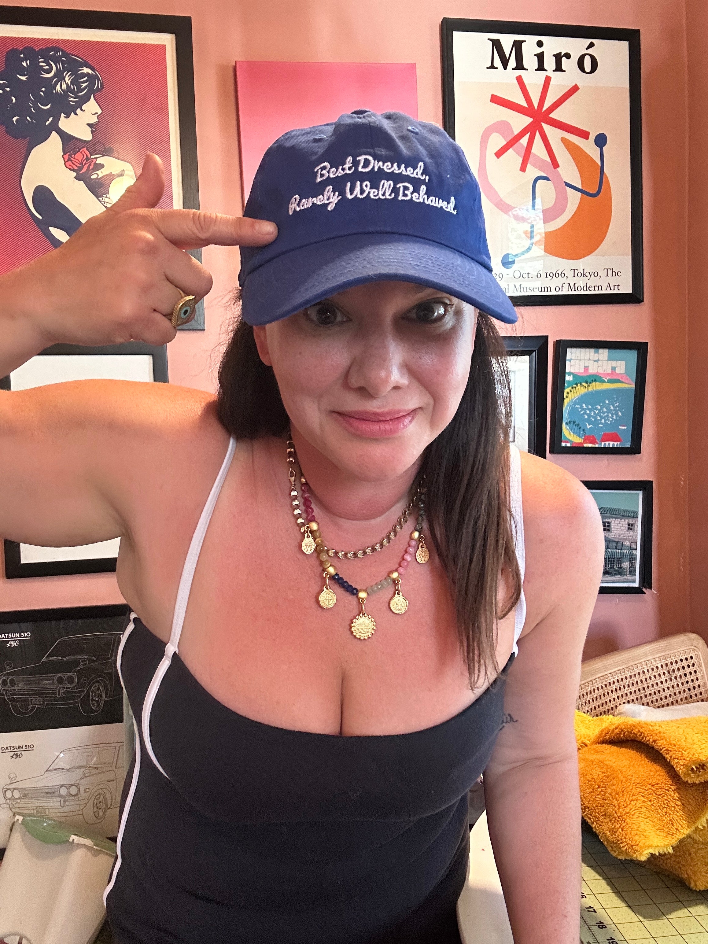 Best Dressed. Rarely Well Behaved Dad Hat