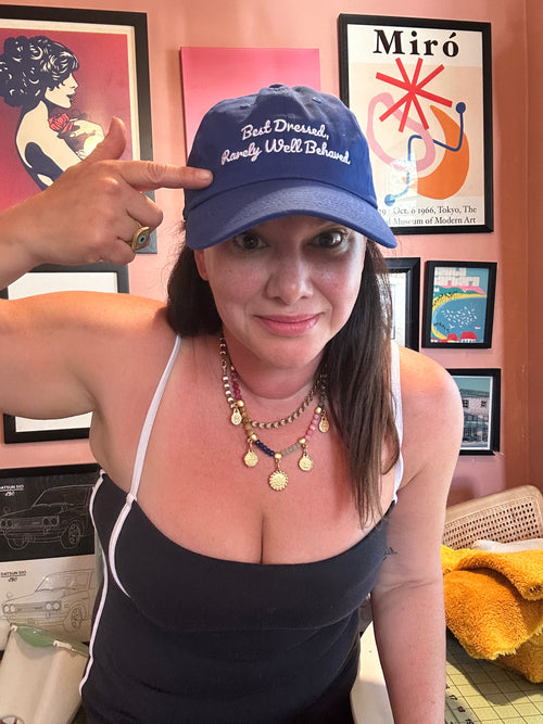 Best Dressed. Rarely Well Behaved Dad Hat