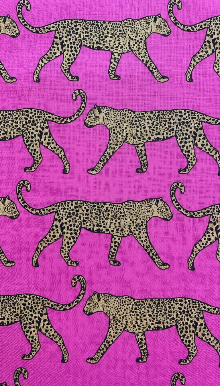 Cha Cha Dress in Pretty In Pink Cheetah Print
